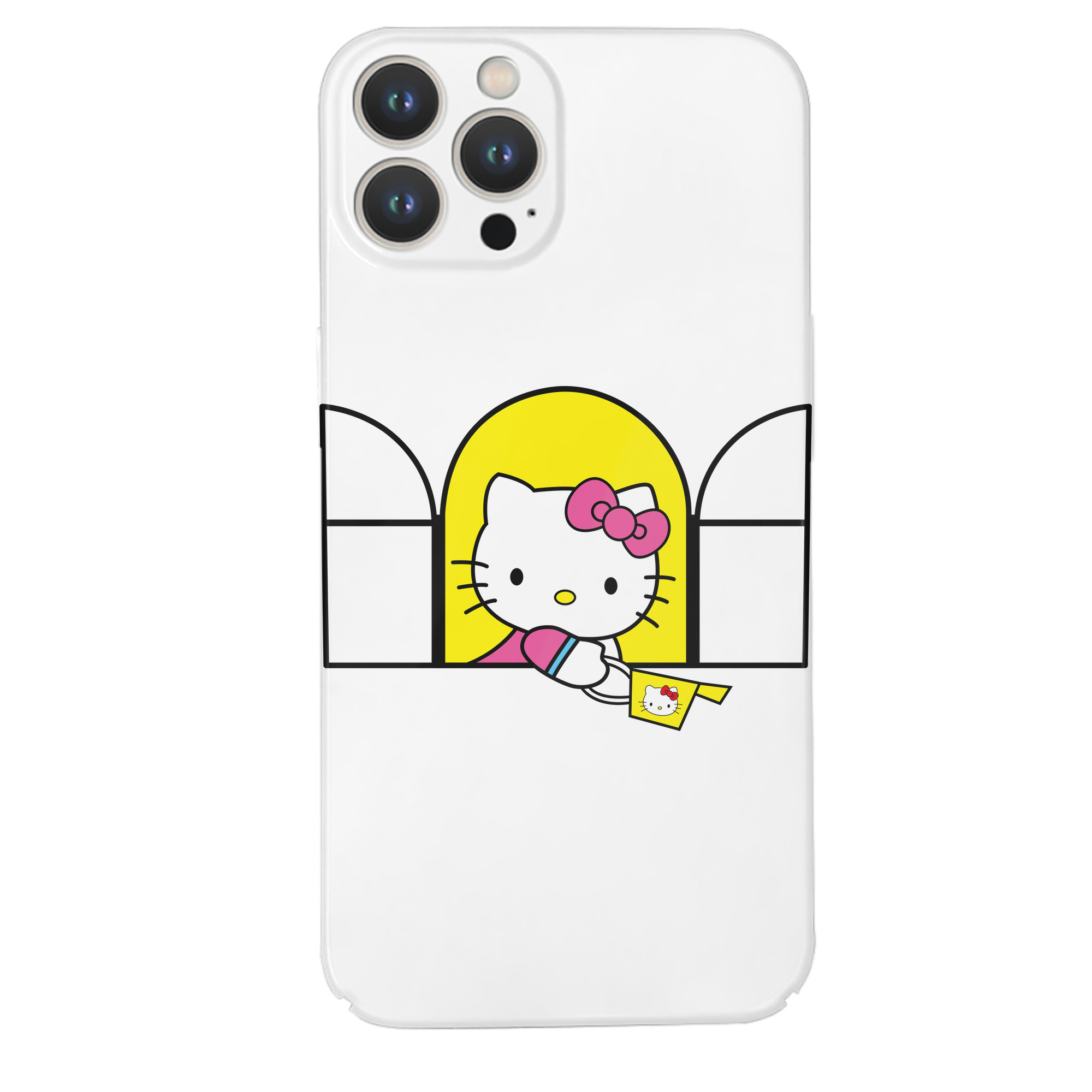 （画像用） Hello Kitty ハローキティ 【iPhone 14シリーズ対応】ハードケース